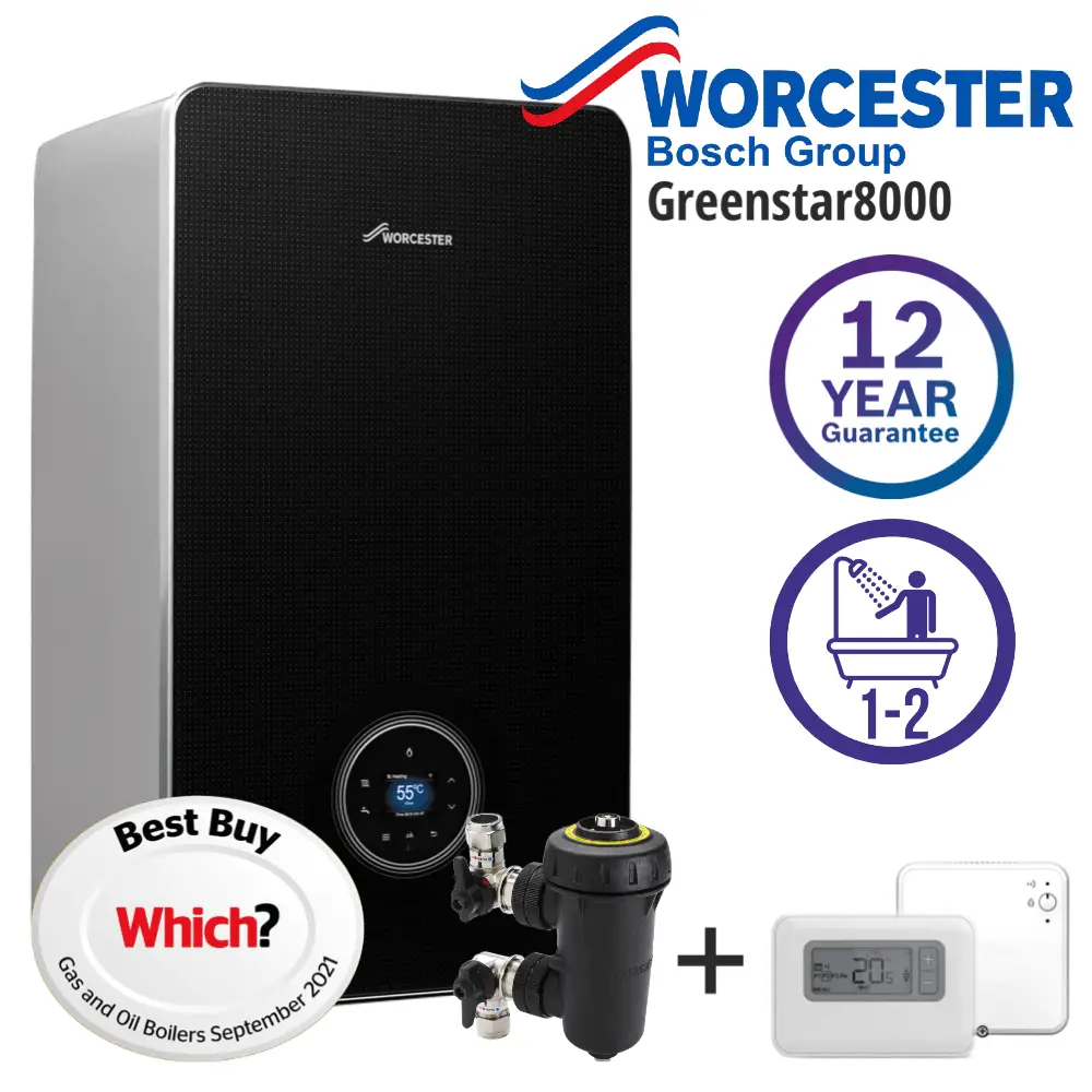 Worcester 8000 Combi Boiler Installation Pack installed in Aylesbury